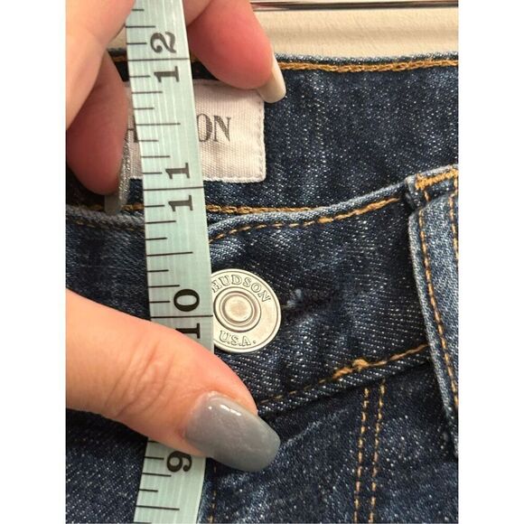 NWT Hudson Selvage High Rise Zoeey Ankle Straight Jeans 28 - Picture 8 of 11